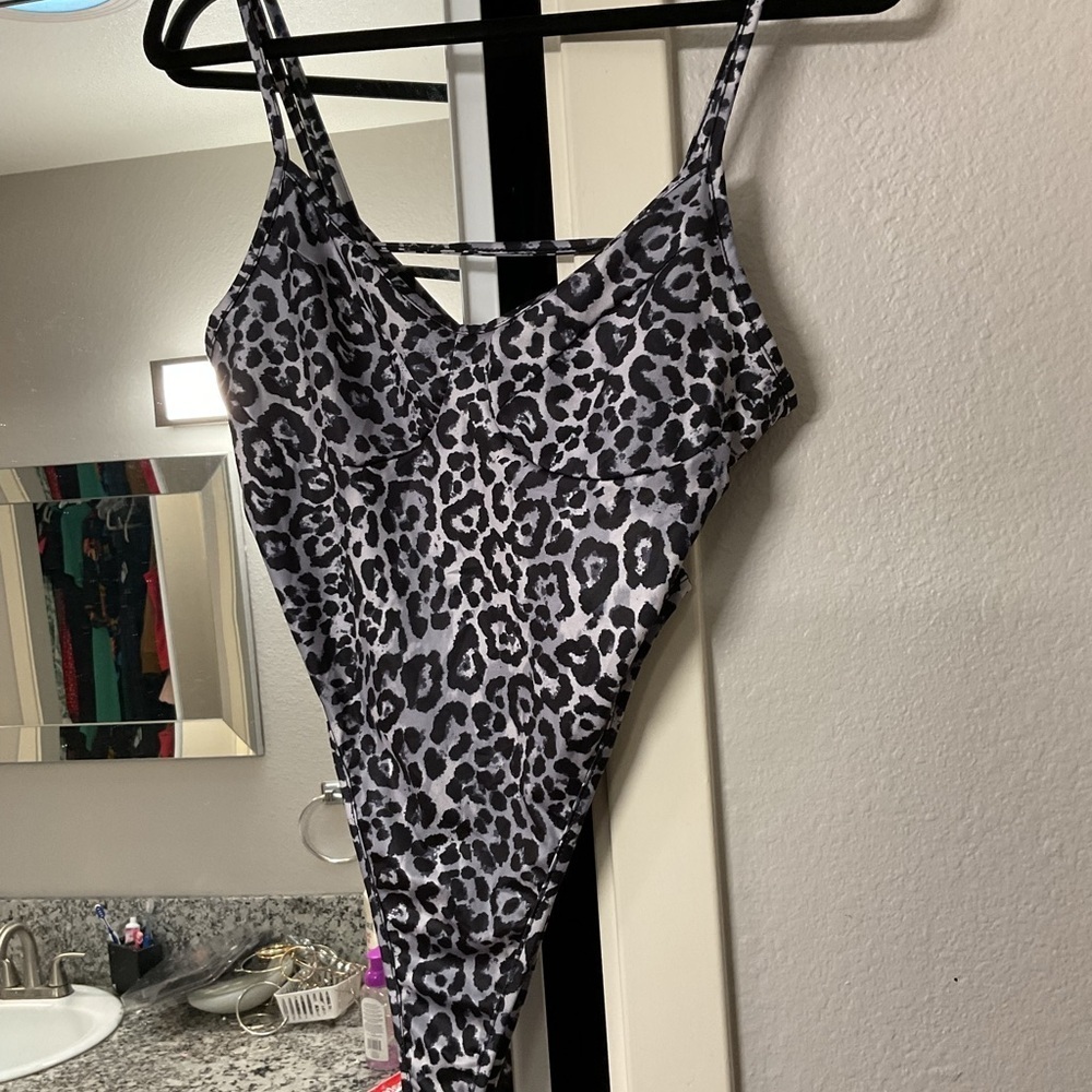 Leopard Print Women's Bodysuit New